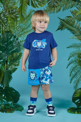MITCH & SON Mini Lion Swim Shorts